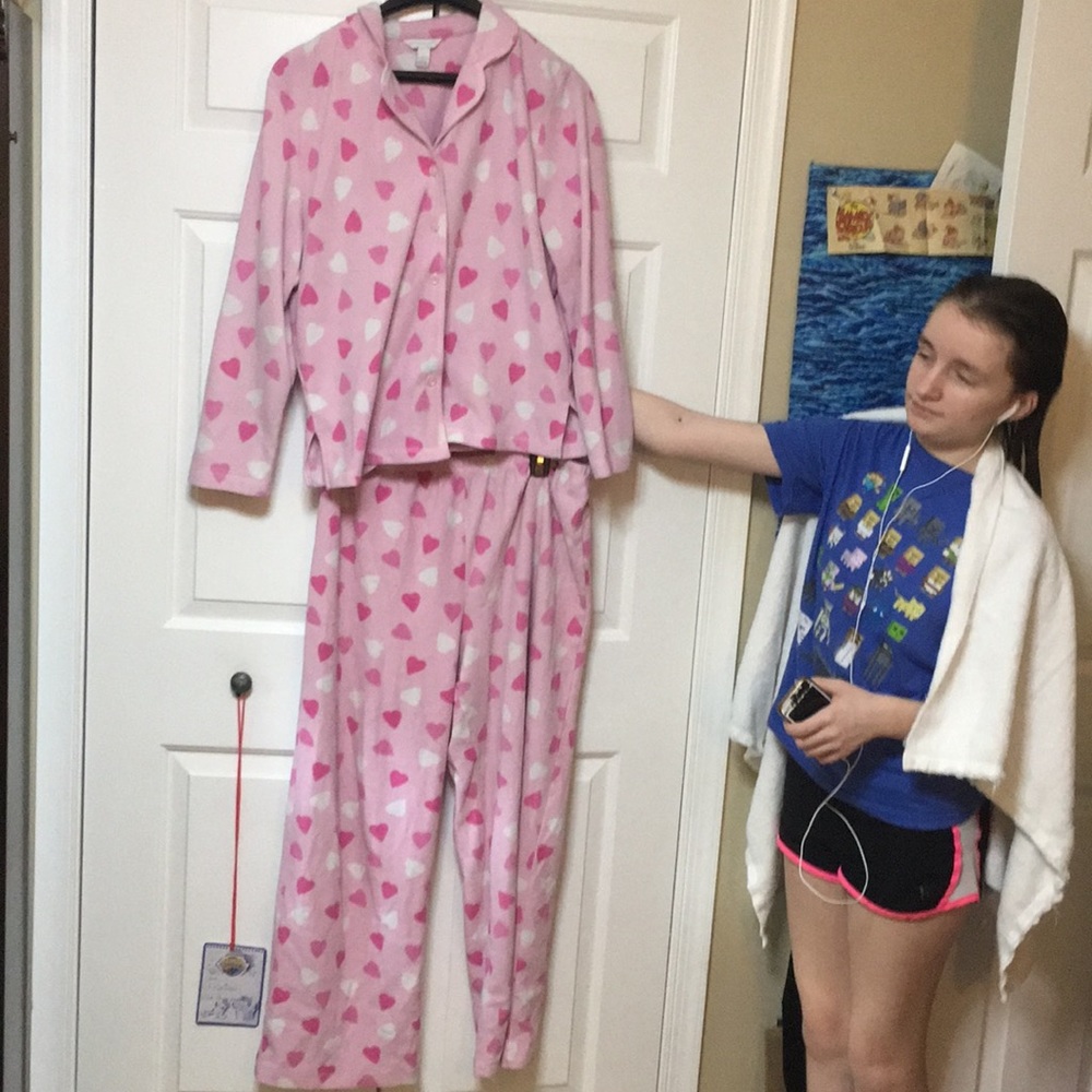 Charter club intimates heart pajama set